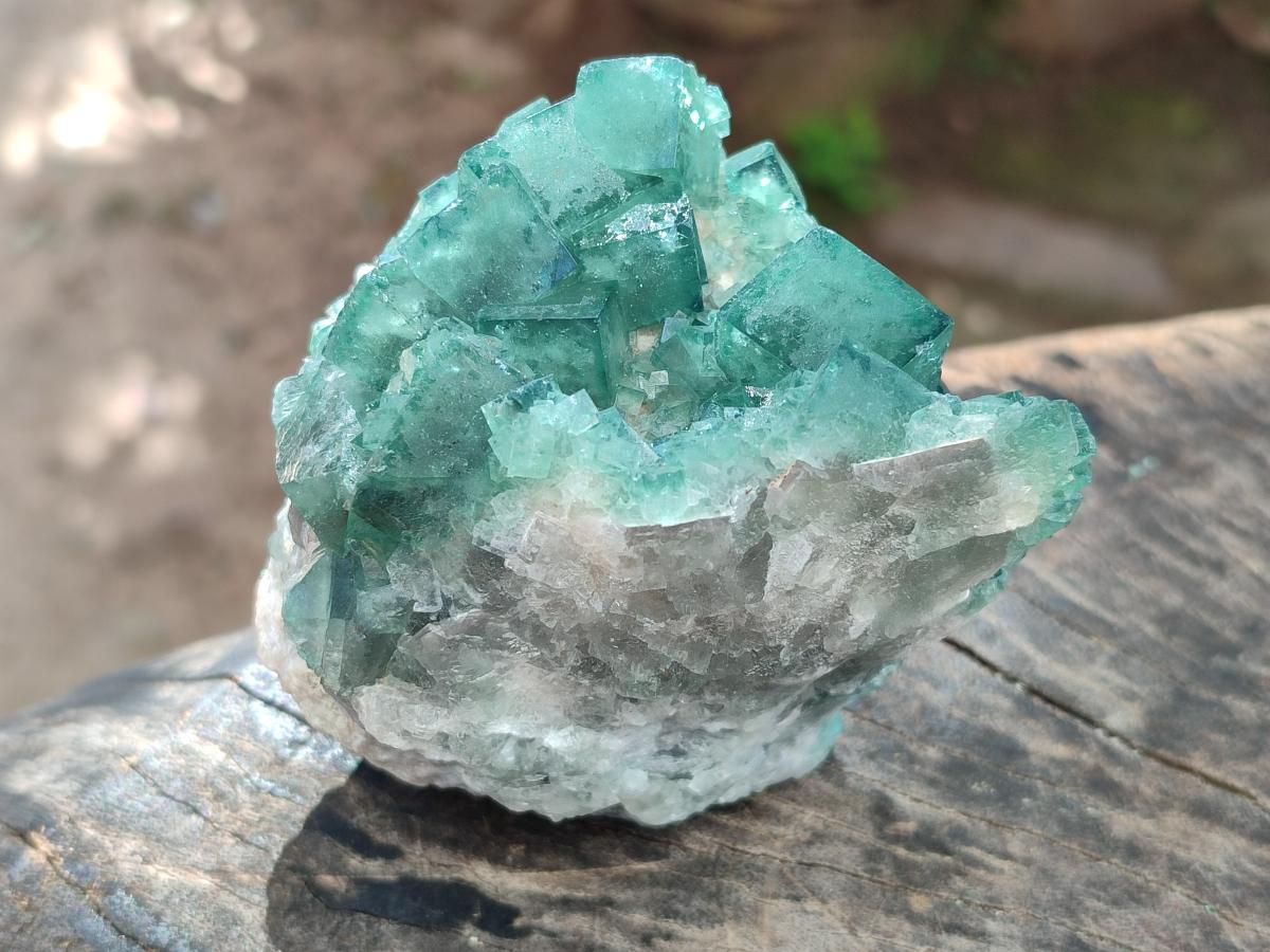Natural Cubic Fluorite Specimen x 1 From Mandrosonoro Madagascar