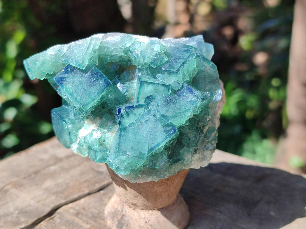 Natural Cubic Fluorite Specimen x 1 From Mandrosonoro Madagascar