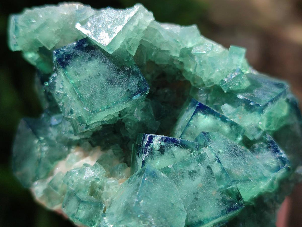 Natural Cubic Fluorite Specimen x 1 From Mandrosonoro Madagascar