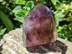 Polished Smokey Amethyst Window Display Crystal x 1 From Akansobe, Madagascar