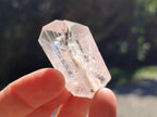 Natural Silver Topaz Twin Crystal x 1 From Spitzkop Namibia
