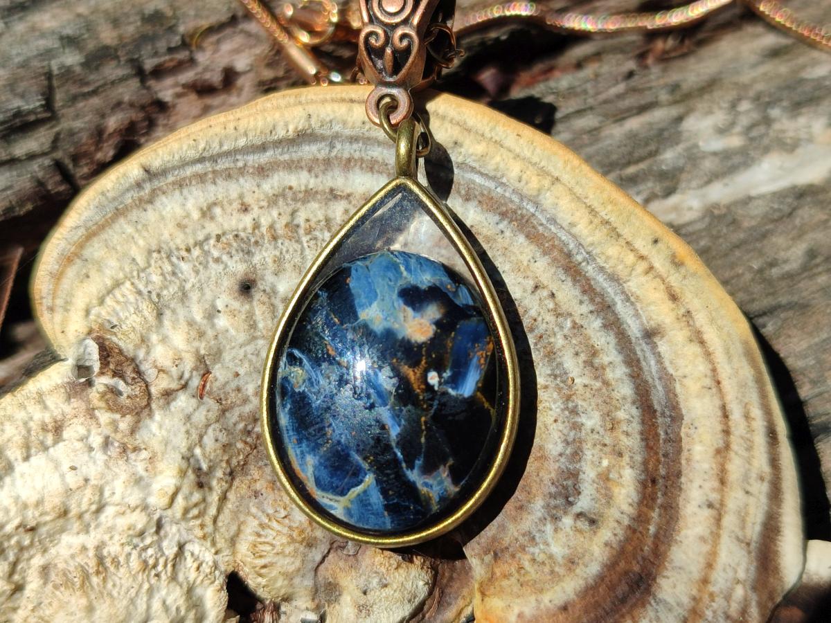 Handmade Pietersite Necklace x 1 From Outjo, Namibia