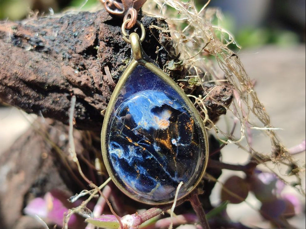 Handmade Pietersite Necklace x 1 From Outjo, Namibia