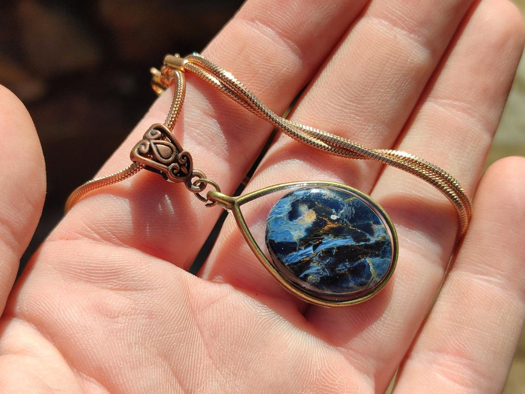Handmade Pietersite Necklace x 1 From Outjo, Namibia