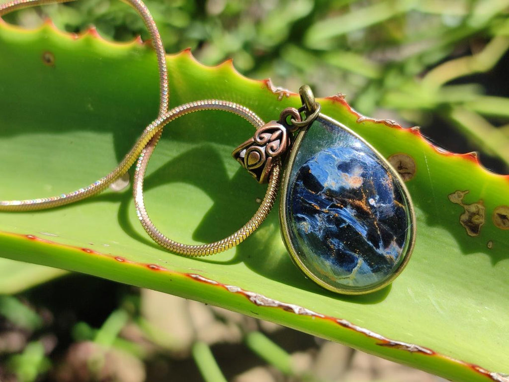 Handmade Pietersite Necklace x 1 From Outjo, Namibia