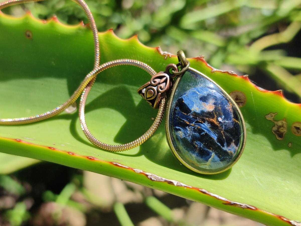 Handmade Pietersite Necklace x 1 From Outjo, Namibia