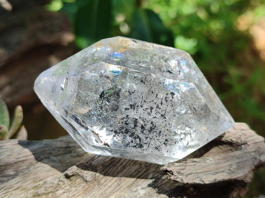 Natural Large Herkimer Diamond Double Terminated Quartz x 1 From New York, USA