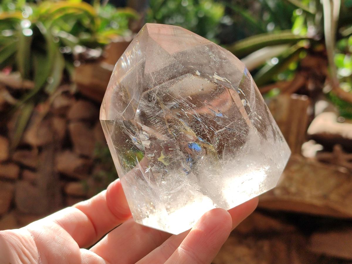 Polished Clear Quartz Crystal x 1 From Madagascar