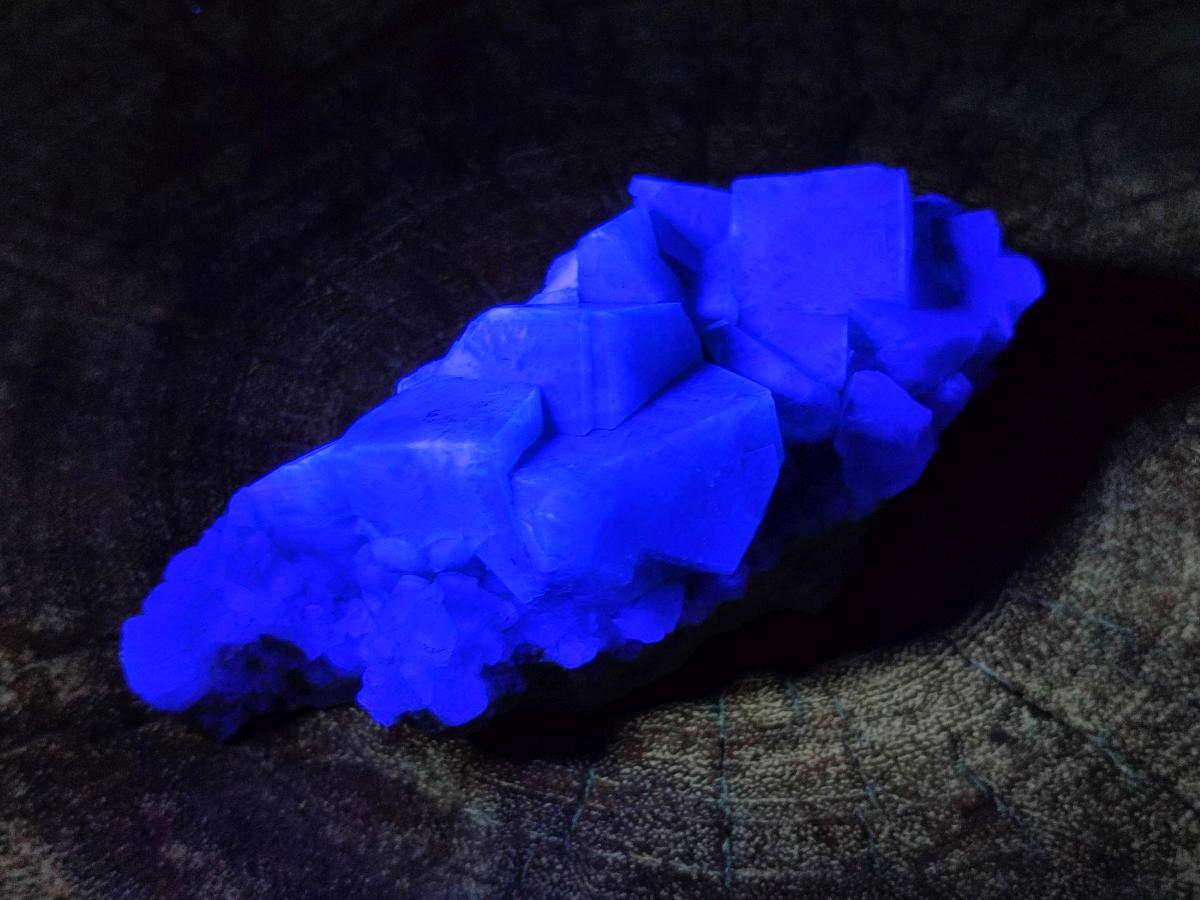 Natural Cubic Green Fluorite Specimen x 1 From Mandrosonoro Madagascar