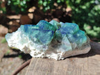 Natural Cubic Green Fluorite Specimen x 1 From Mandrosonoro Madagascar