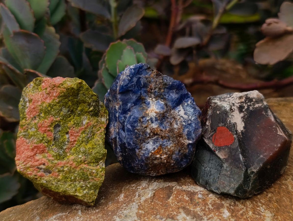 Natural Mixed Tray Sets of 18 Different Minerals - Sold Per Set - From Southern Africa
