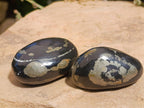 Polished Pair of "Pharaoh Stone" Palm Stones x 1 From Iron Duke Mine, Zimbabwe