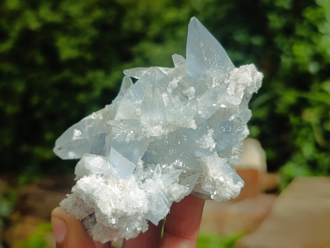 Natural Acicular Celestite Specimen x 1 From Sakoany Madagascar