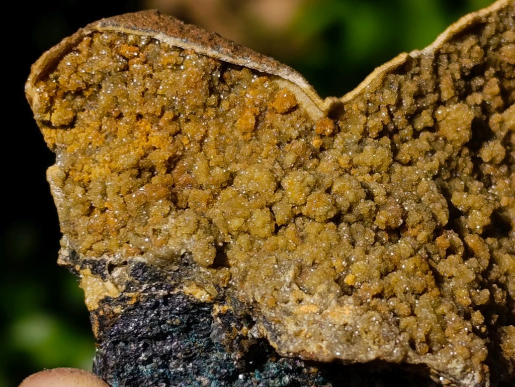 Natural Aggeneys Siderite Sphalerite Epimorph after Calcite Crystalline Specimen x 1 From Aggeneys South Africa