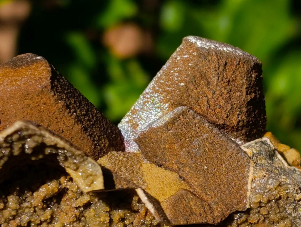 Natural Aggeneys Siderite Sphalerite Epimorph after Calcite Crystalline Specimen x 1 From Aggeneys South Africa