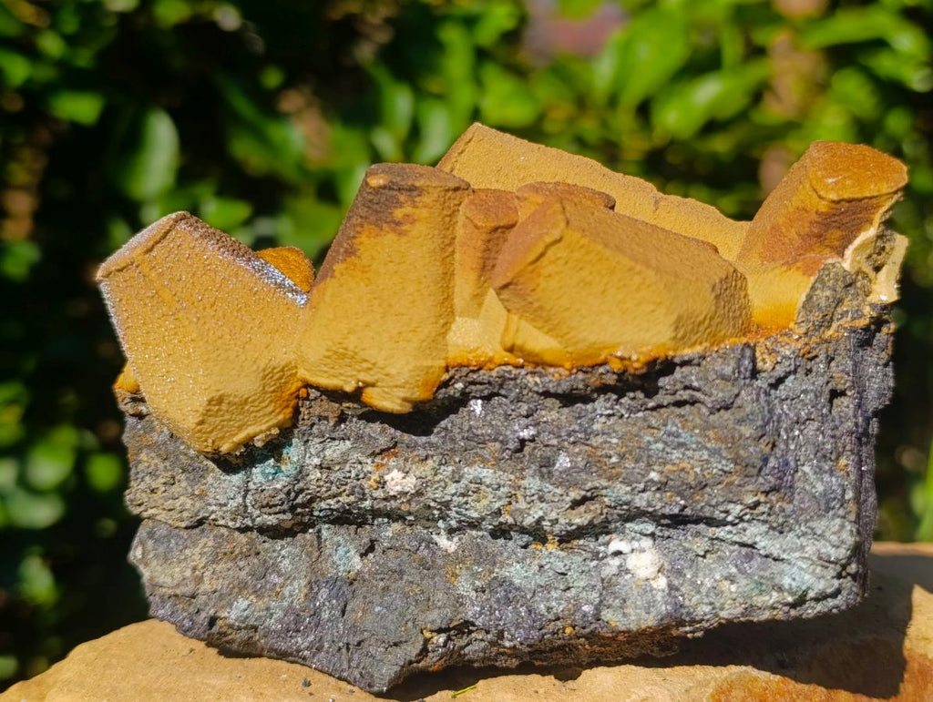 Natural Aggeneys Siderite Sphalerite Epimorph after Calcite Crystalline Specimen x 1 From Aggeneys South Africa