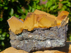 Natural Aggeneys Siderite Sphalerite Epimorph after Calcite Crystalline Specimen x 1 From Aggeneys South Africa