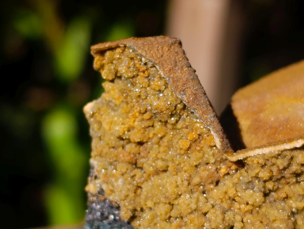 Natural Aggeneys Siderite Sphalerite Epimorph after Calcite Crystalline Specimen x 1 From Aggeneys South Africa