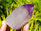 Polished Smokey Amethyst Phantom Crystal x 1 From Akansobe Madagascar
