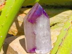 Polished Smokey Amethyst Phantom Crystal x 1 From Akansobe Madagascar