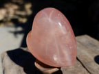 Polished Gemmy Star Rose Quartz Heart x 1 From Ambatondrazaka, Madagascar