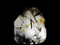 Polished Tourmalinated Inclusion Quartz Crystal x 1 From Madagascar
