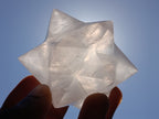 Handmade Pearl Girasol Quartz Merkabah x 1 From Ambatondrazaka Madagascar