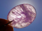 Hand Made Gemmy Amethyst Keyrings - Sold Per Piece - From Madagascar