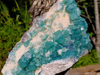 Natural Large Green Cubic Fluorite Specimen x 1 From Mandrosonoro, Madagascar