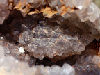 Polished Banded Agate Amethyst Crystal Centred Geode x 1 From Maintirano, Madagascar