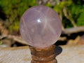 Polished Exquisite Star Rose Quartz Sphere x 1 From Ambatondrazaka, Madagascar