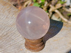 Polished Exquisite Star Rose Quartz Sphere x 1 From Ambatondrazaka, Madagascar