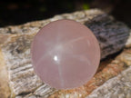 Polished Star Rose Quartz Sphere x 1 From Ambatondrazaka, Madagascar