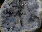Polished Large Celestite Crystal Geode Egg x 1 From Sakoany, Madagascar