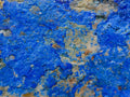Natural Azurite and Malachite in Dolomite Specimen x 1 From Kaokoveld, Namibia