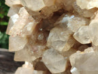 Natural Large Cascading White Phantom Smokey Quartz Cluster x 1 From Luena, Congo