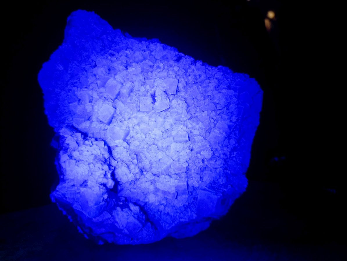 Natural XL Cubic Green Fluorite Specimen x 1 From Mandrosonoro Madagascar