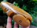 Polished Golden River Tigers Eye Standing Display Piece x 1 From South Africa