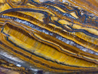 Polished Golden River Tigers Eye Standing Display Piece x 1 From South Africa