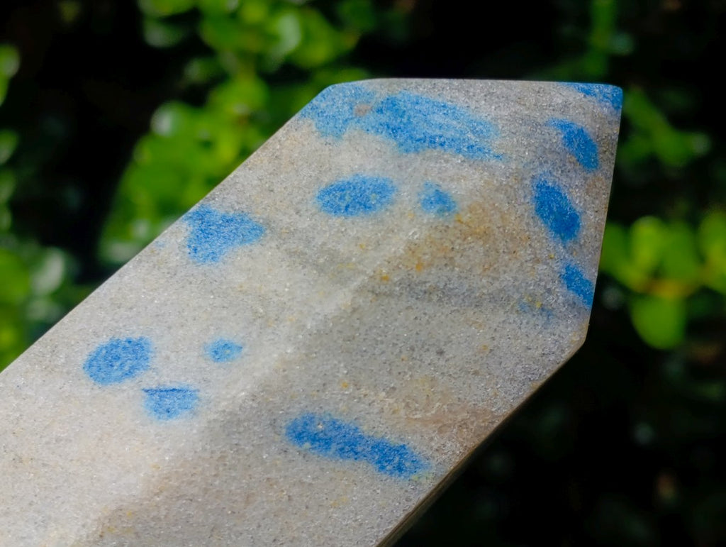 Polished Blue Spotted Spinel Display Crystal x 1 From Madagascar