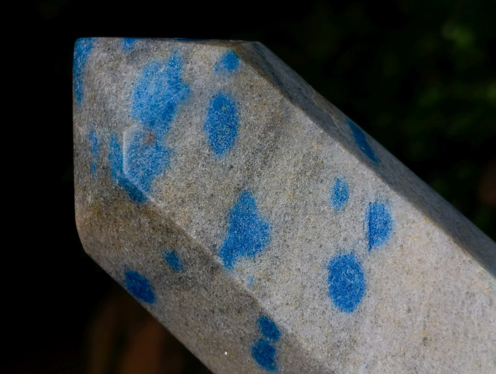 Polished Blue Spotted Spinel Display Crystal x 1 From Madagascar