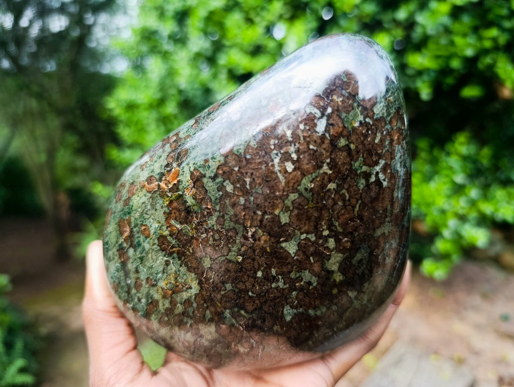 Polished Super Rare Eclogite Standing Display Piece x 1 From Kimberly, South Africa