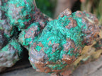 Polished One Side Native Copper Ingot Specimen x 1 From Kolwezi, Congo