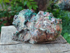 Polished One Side Native Copper Ingot Specimen x 1 From Kolwezi, Congo