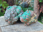 Polished One Side Native Copper Ingot Specimen x 1 From Kolwezi, Congo