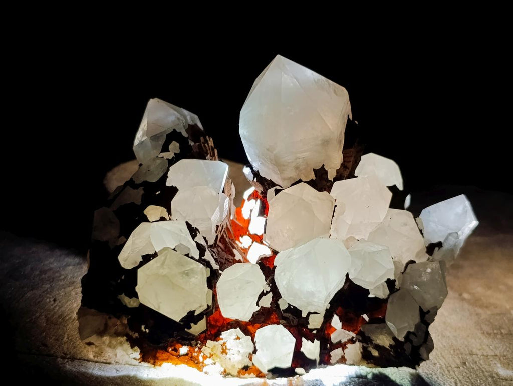 Natural Hollandite Star Quartz Cluster x 1 From Ambositra, Madagascar