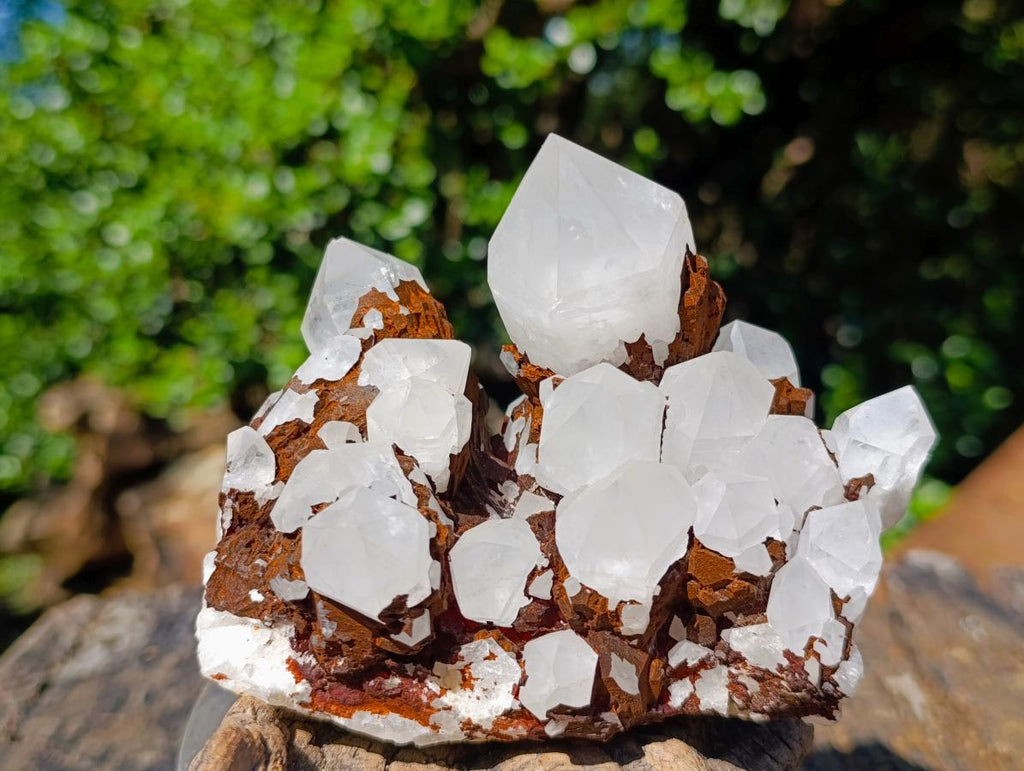 Natural Hollandite Star Quartz Cluster x 1 From Ambositra, Madagascar