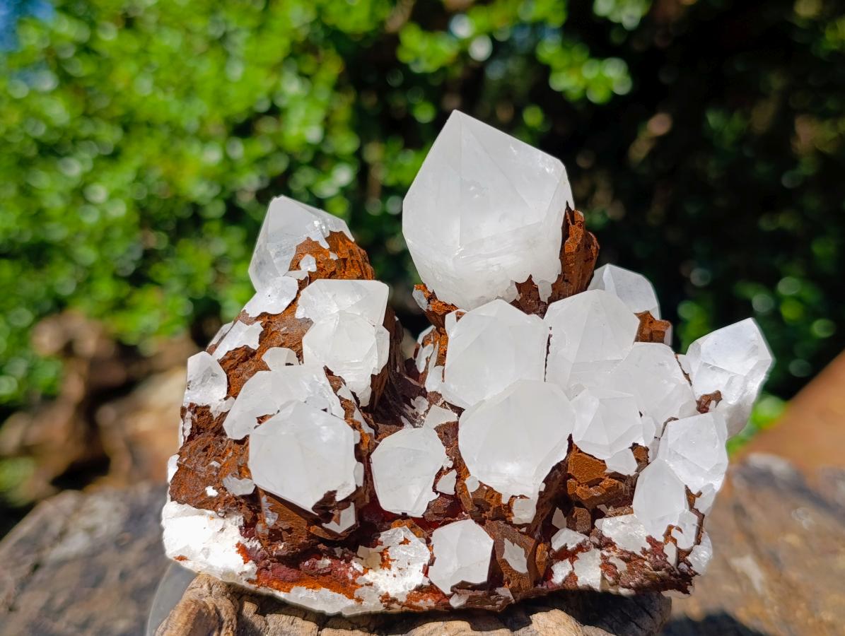 Natural Hollandite Star Quartz Cluster x 1 From Ambositra, Madagascar