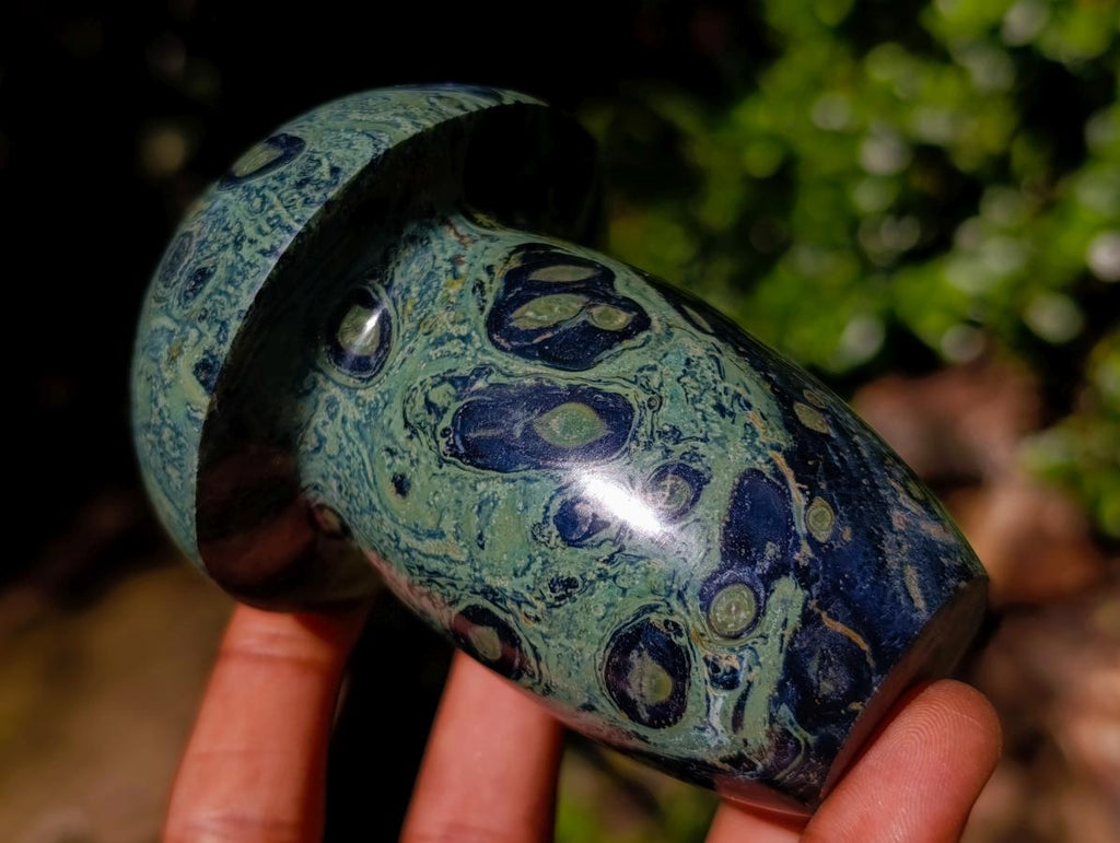 Polished Large Stromatolite Mushroom Carving x 1 From Mahajanga, Madagascar