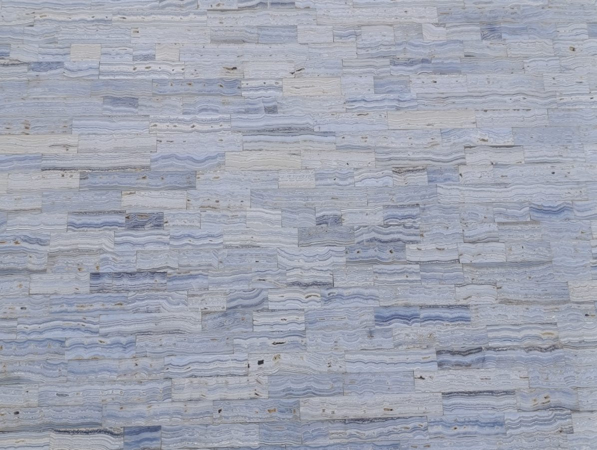 Hand Made XXX Rare Blue Lace Agate Table Top x 1 From Namibia